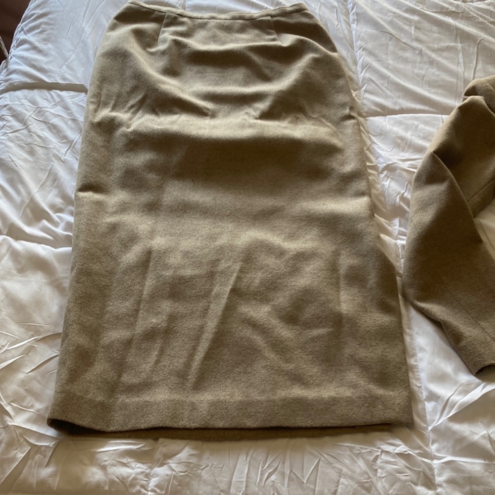 Wool skirts and jacket